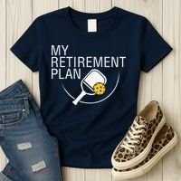 My Retirement Plan Funny Pickleball Women's T-Shirt thumb 3
