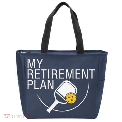My Retirement Plan Funny Pickleball Tote Bag