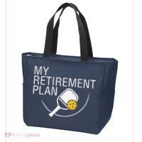 My Retirement Plan Funny Pickleball Tote Bag thumb 3