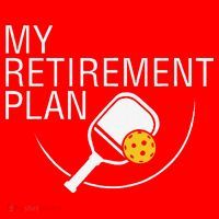 My Retirement Plan Funny Pickleball Santa Hat thumb 1