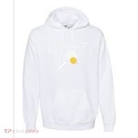 My Retirement Plan Funny Pickleball Comfort Colors Garment-Dyed Hooded Sweatshirt thumb 0