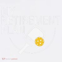 My Retirement Plan Funny Pickleball Comfort Colors Garment-Dyed Hooded Sweatshirt thumb 2