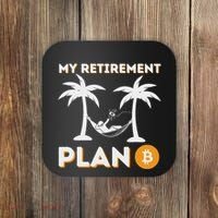 My Retirement Plan B Crypto Btc Trader Bitcoin Investor Coaster thumb 0