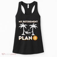 My Retirement Plan B Crypto Btc Trader Bitcoin Investor Women's Tank Top thumb 0