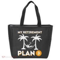 My Retirement Plan B Crypto Btc Trader Bitcoin Investor Tote Bag thumb 0