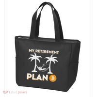 My Retirement Plan B Crypto Btc Trader Bitcoin Investor Tote Bag thumb 3