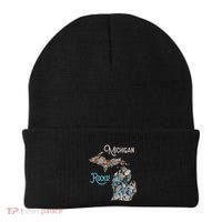 Michigan Rocks Petoskey Stone Hunting Great Lakes State Beanie thumb 0