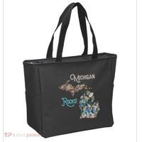 Michigan Rocks Petoskey Stone Hunting Great Lakes State Tote Bag thumb 2