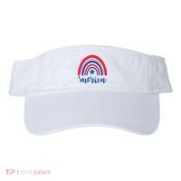 Merica Rainbow Patriotic 4th Of July Visor thumb 0