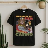 Mechanical Rat Pizza & Child Casino T-Shirt thumb 2