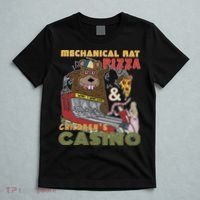 Mechanical Rat Pizza & Child Casino T-Shirt thumb 5