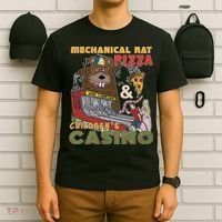 Mechanical Rat Pizza & Child Casino T-Shirt thumb 6
