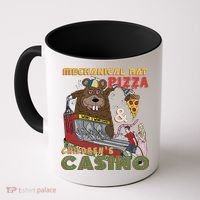 Mechanical Rat Pizza & Child Casino Coffee Mug thumb 0