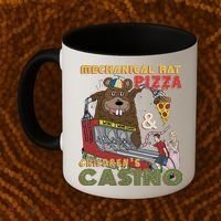 Mechanical Rat Pizza & Child Casino Coffee Mug thumb 2