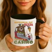 Mechanical Rat Pizza & Child Casino Coffee Mug thumb 3