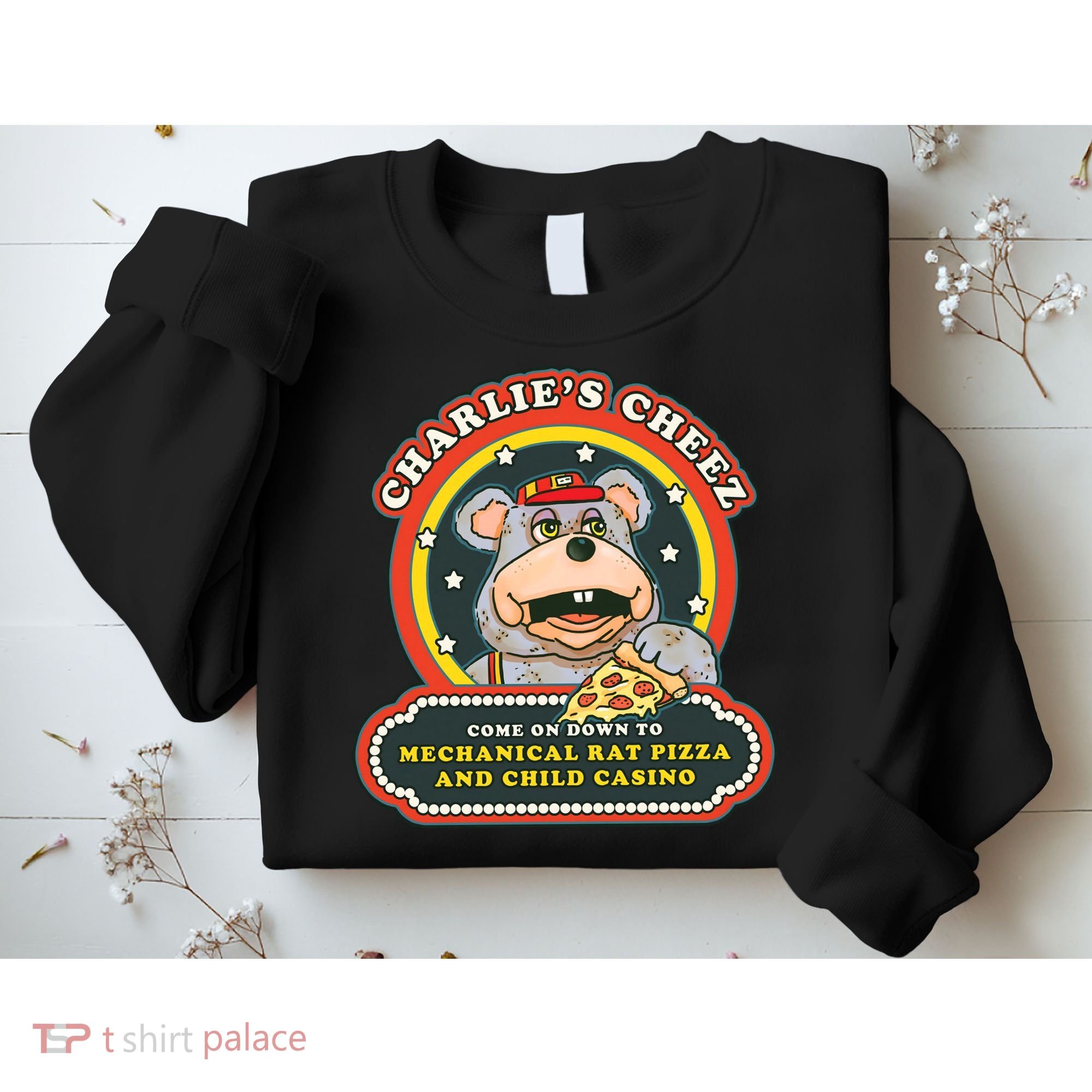 Mechanical Rat Pizza & Child Casino Sweatshirt