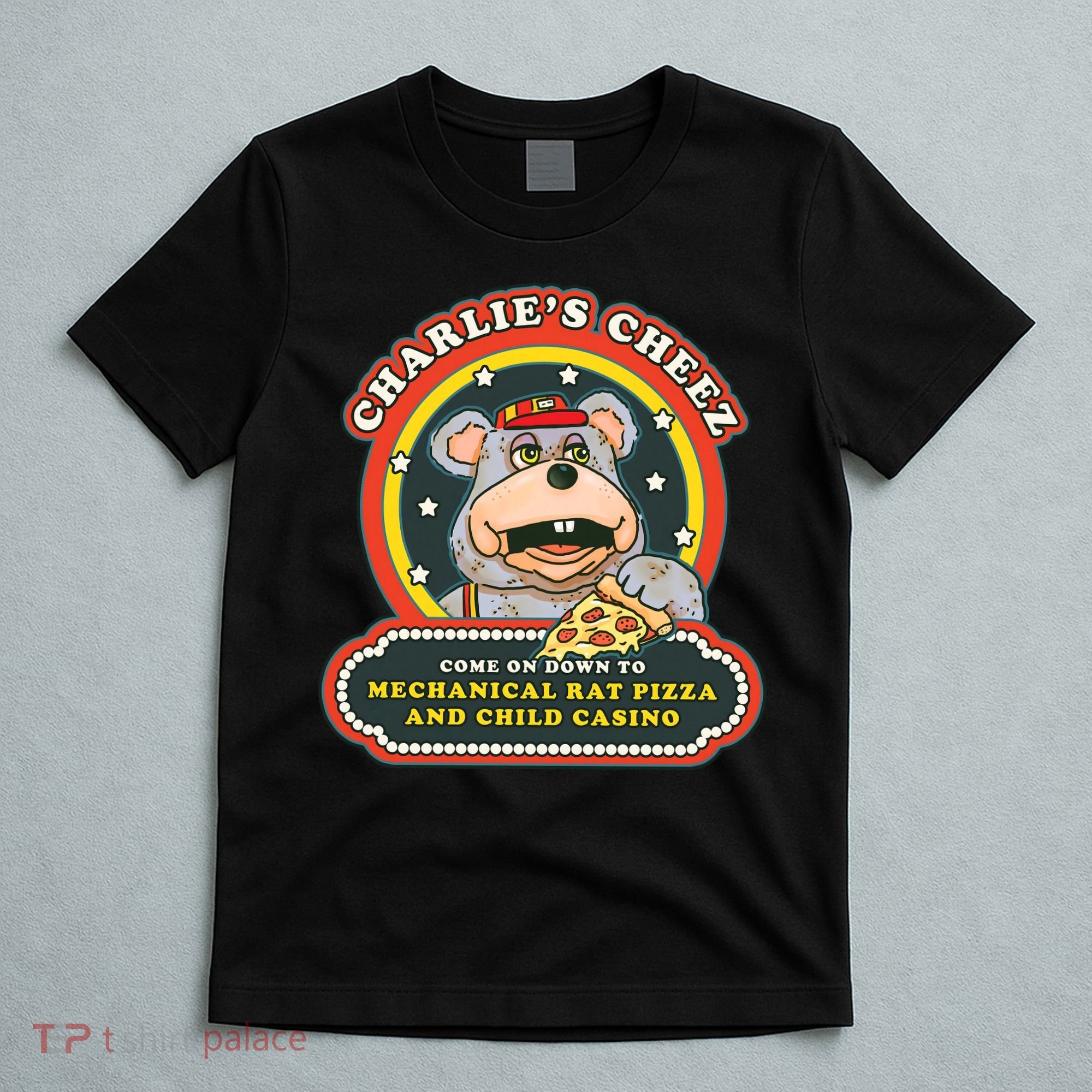 Mechanical Rat Pizza & Child Casino T-Shirt