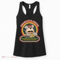Mechanical Rat Pizza & Child Casino Women's Tank Top thumb 0
