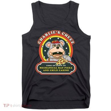 Mechanical Rat Pizza & Child Casino Tank Top