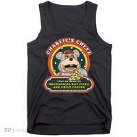 Mechanical Rat Pizza & Child Casino Tank Top thumb 0