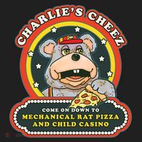 Mechanical Rat Pizza & Child Casino Golf Towel thumb 3