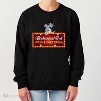 Mechanical Rat Pizza & Child Casino Women's Sweatshirt thumb 0