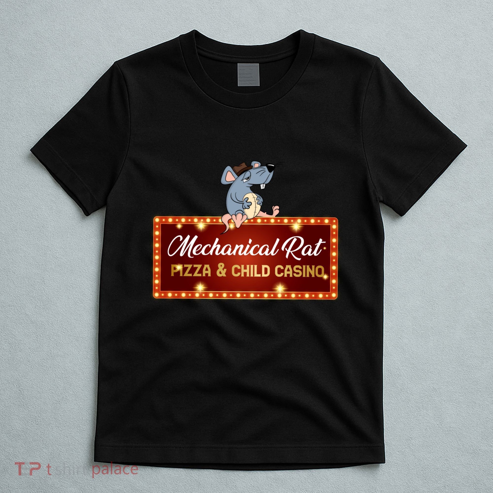 Mechanical Rat Pizza & Child Casino T-Shirt