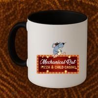 Mechanical Rat Pizza & Child Casino Coffee Mug thumb 2
