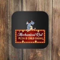 Mechanical Rat Pizza & Child Casino Coaster thumb 0