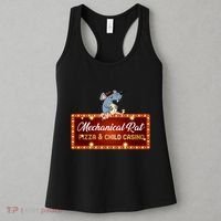Mechanical Rat Pizza & Child Casino Women's Tank Top thumb 3
