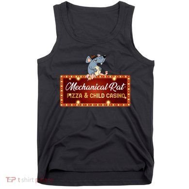 Mechanical Rat Pizza & Child Casino Tank Top