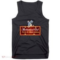 Mechanical Rat Pizza & Child Casino Tank Top thumb 0