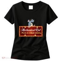 Mechanical Rat Pizza & Child Casino Women's T-Shirt thumb 0