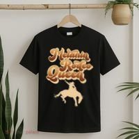 Melanin Rodeo Queen African American Southern Cowgirl T-Shirt thumb 2
