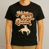 Melanin Rodeo Queen African American Southern Cowgirl T-Shirt thumb 3
