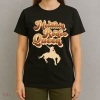 Melanin Rodeo Queen African American Southern Cowgirl T-Shirt thumb 4