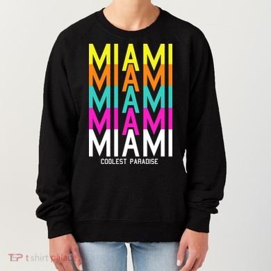 Miami Retro Repeat Women's Sweatshirt