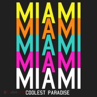 Miami Retro Repeat Women's Sweatshirt thumb 2