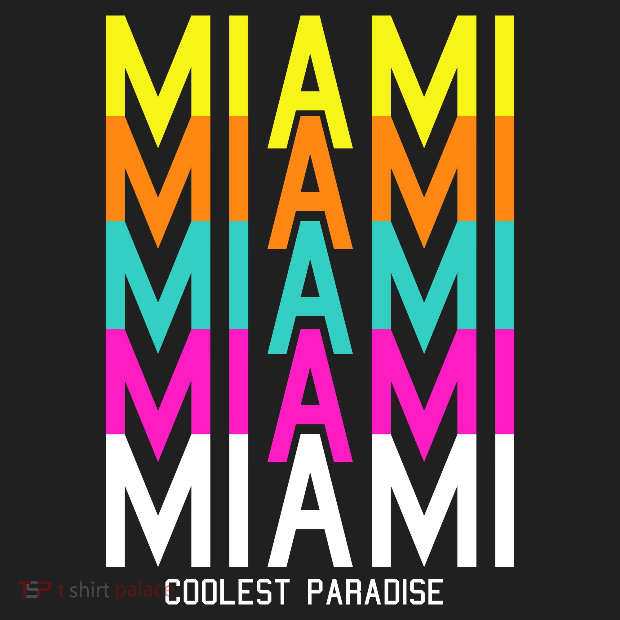 Miami Retro Repeat Women's Sweatshirt