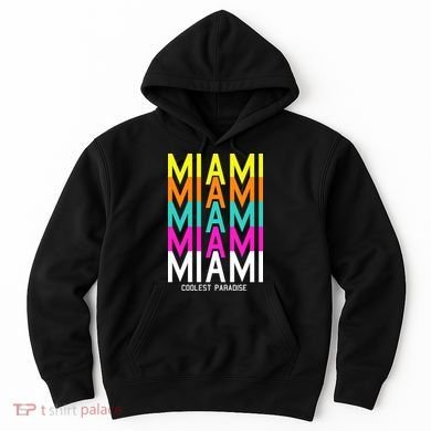 Miami Retro Repeat Hoodie