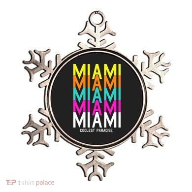 Miami Retro Repeat Ornament