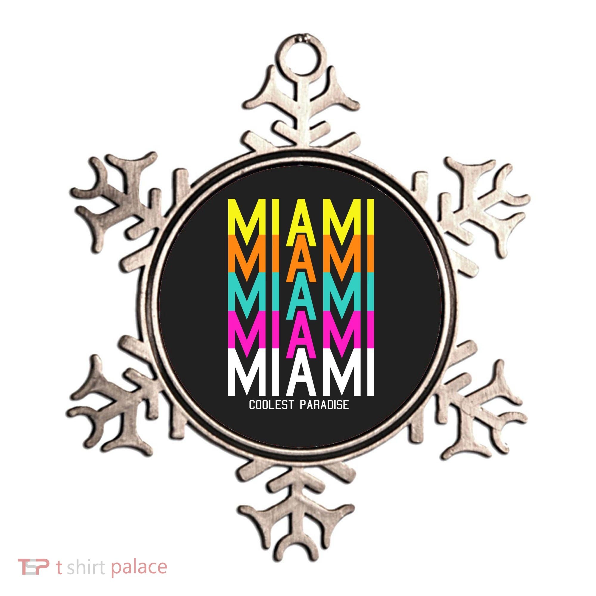 Miami Retro Repeat Ornament