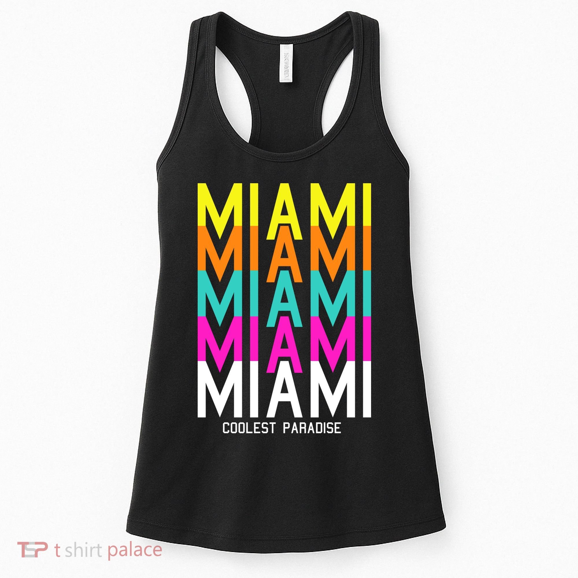 Miami Retro Repeat Women's Tank Top