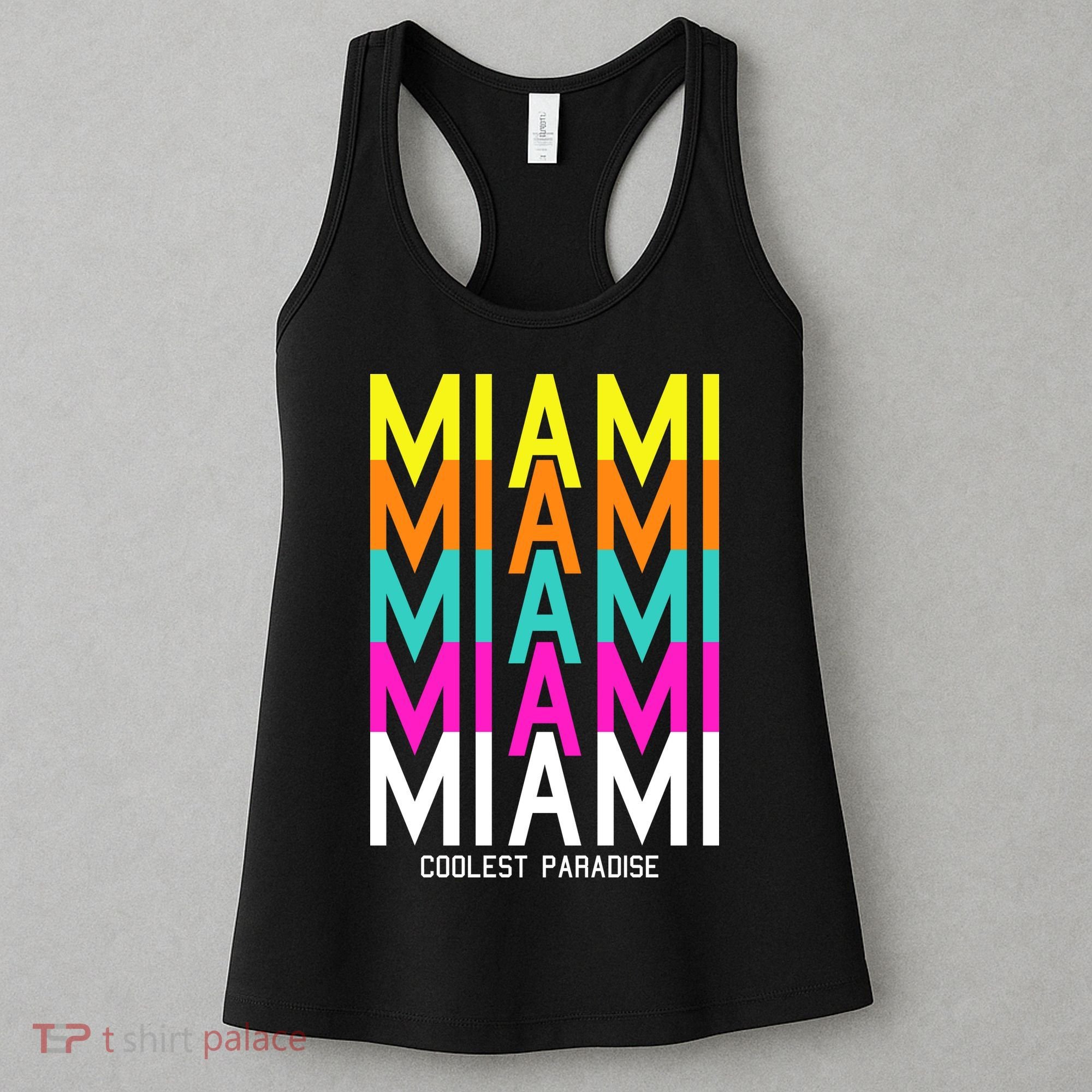 Miami Retro Repeat Women's Tank Top