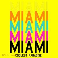 Miami Retro Repeat Baby Bodysuit thumb 2