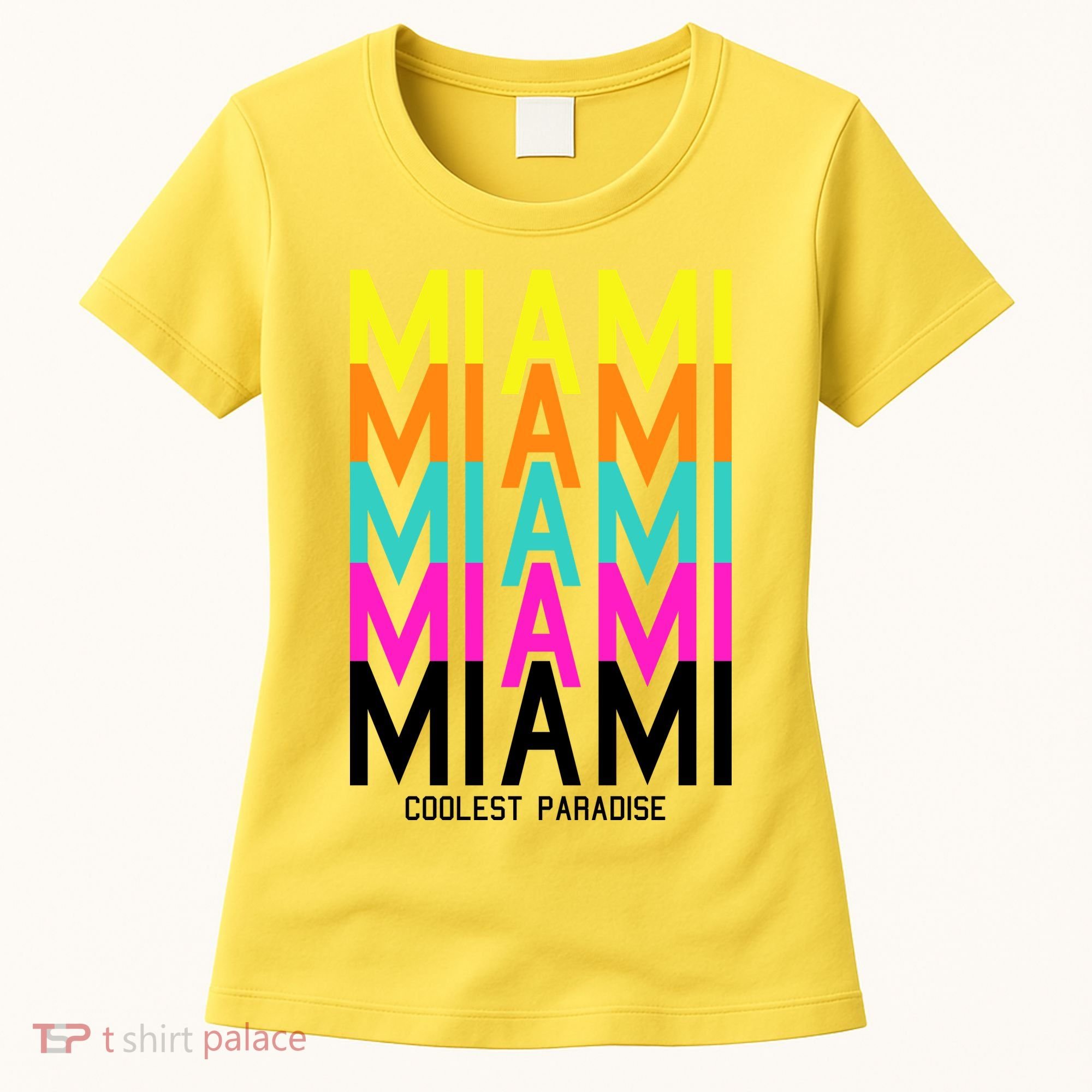 Miami Retro Repeat Women's T-Shirt
