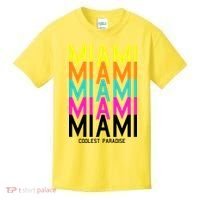 Miami Retro Repeat Kids T-Shirt thumb 0