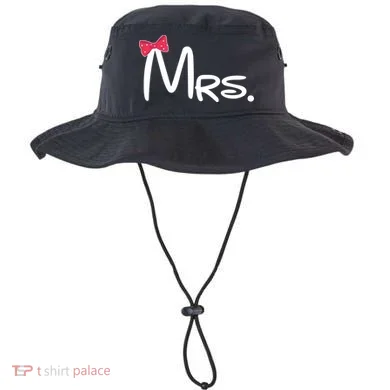 Mrs. Bow Tie Cute Matching Couples Bucket Hat