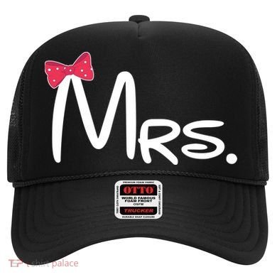 Mrs. Bow Tie Cute Matching Couples Hat