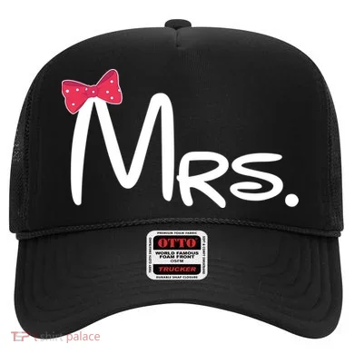 Mrs. Bow Tie Cute Matching Couples Hat